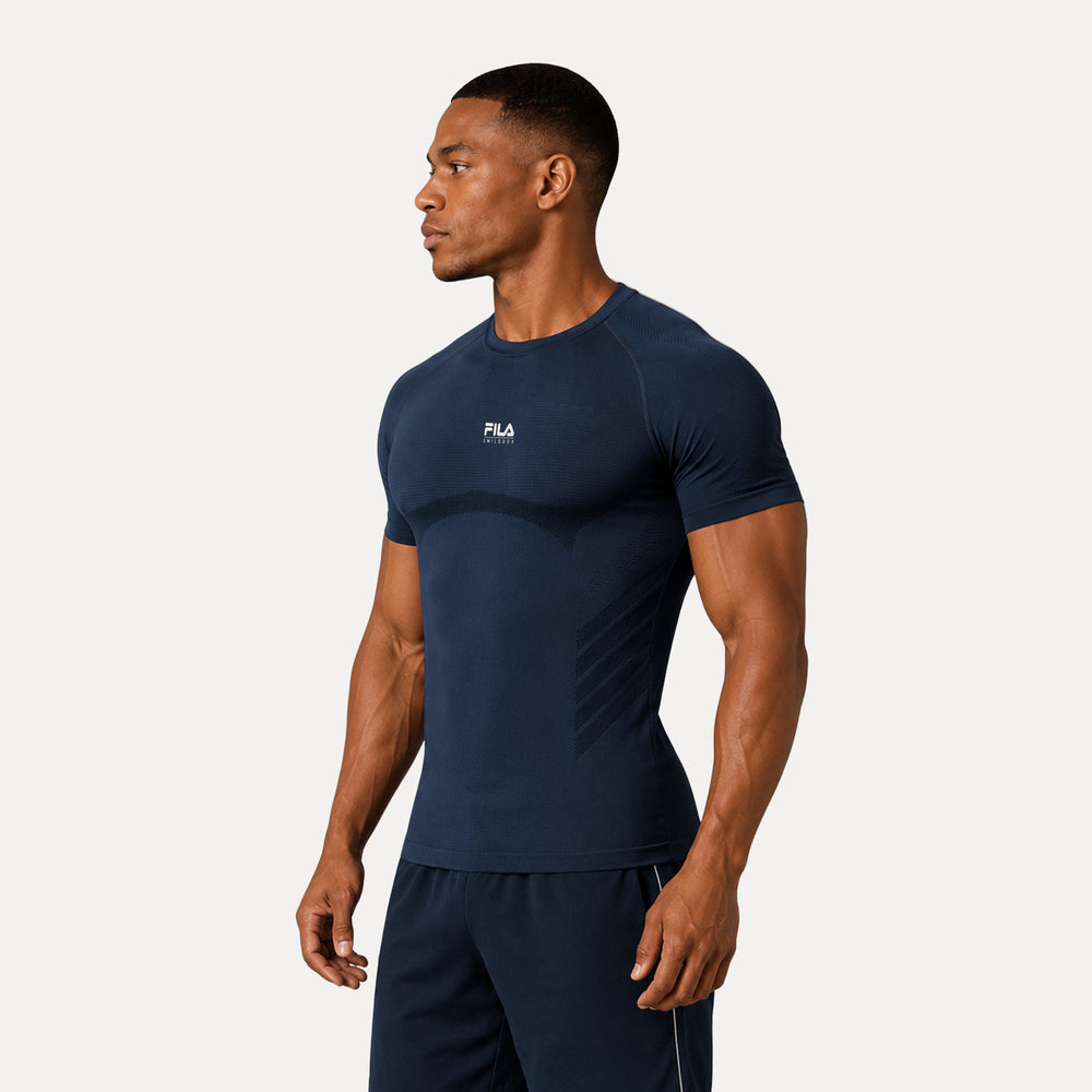 SMILODOX x FILA Kompression T-Shirt Varallo