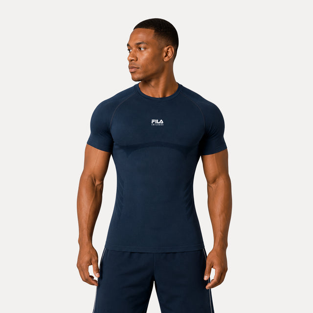SMILODOX x FILA Kompression T-Shirt Varallo